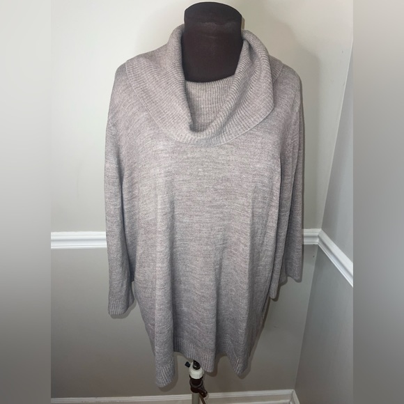 NWT Spring+Mercer Tan Turtleneck Sweater Womens‎ Plus size 3X - Picture 1 of 3